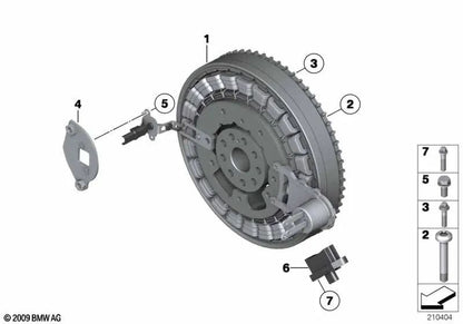 E-Machine for BMW F04 (OEM 12357593818). Genuine BMW
