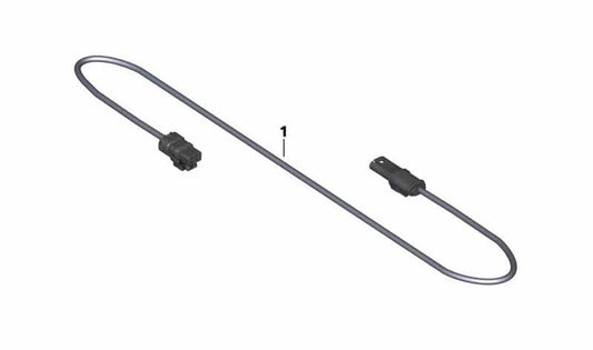 Cable adaptador faro adicional LED OEM 61128354800 para motos BMW K1600GT, K1600GTL, R1200RT, K1600 Bagger... y más. Original BMW Motorrad.