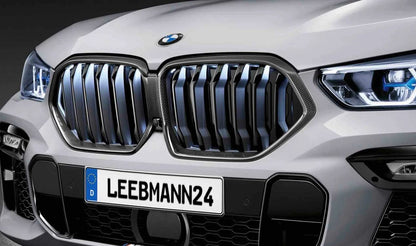 Parrilla decorativa M Performance para BMW X6 G06 (OEM 51712467265). Original BMW