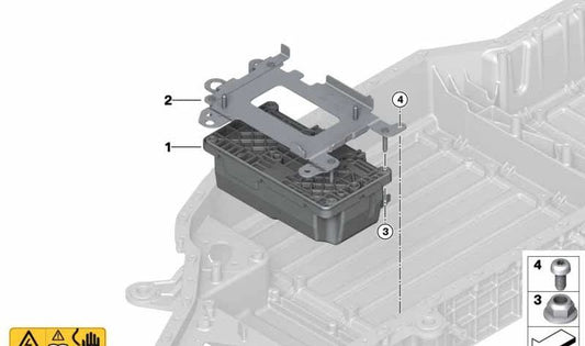 Soporte S-Box/SME OEM 61278689246 para BMW G05 xDrive45e (todos los modelos compatibles). Pieza original BMW.