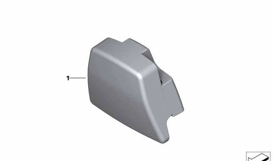Inserto para reposacabezas OEM 52108058215 para BMW F80 (3er) y F82 (4er) M3/M4. Compatible con modelos 2014-2020. Repuesto original BMW.