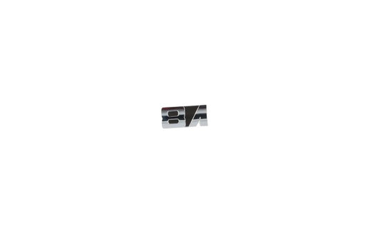 Emblema adhesivo V8 OEM 11617837739 para BMW E90 M3, E92 M3 y E93 M3. Compatible con versiones PM91, PM92, VA91, VA92, KG91, KG92, WD91, WD92, DX91, DX92. Original BMW.