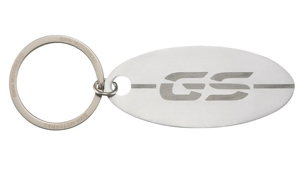 Llavero GS Logo antracita OEM 76618546735 para todas las motos BMW. Original BMW Motorrad.