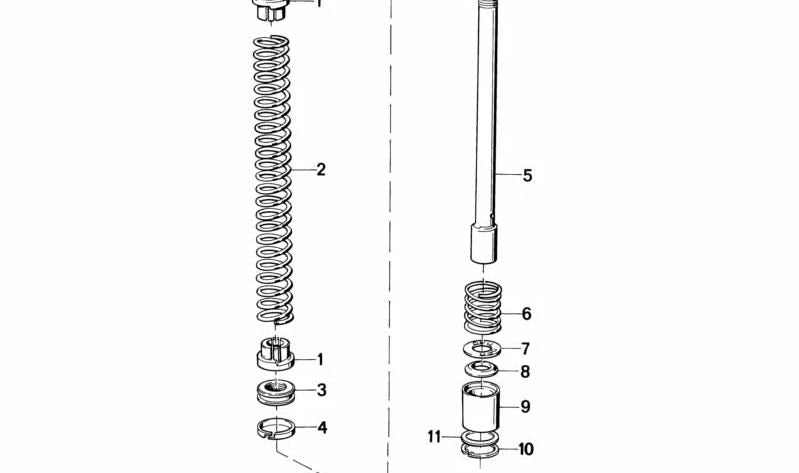 Arandela distanciadora 25x36x0.1 mm OEM 07119932639 para motos BMW K100, K100 RS, K100 RT, K100 LT. Original BMW Motorrad.