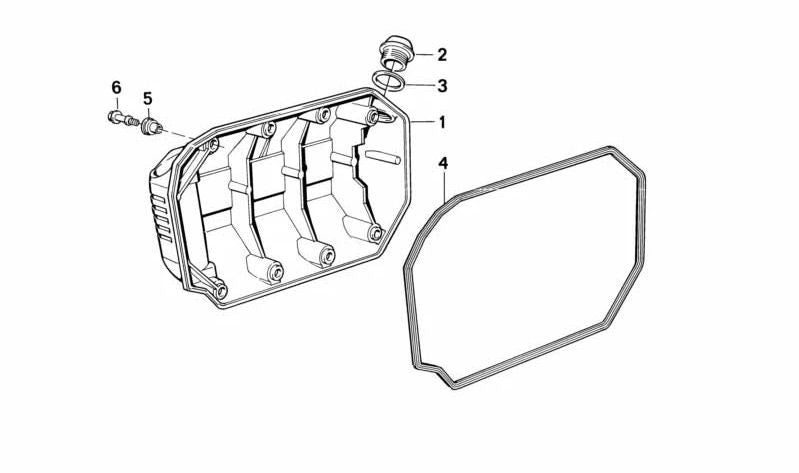 Casquillo OEM 11141460934 für BMW K75, K75 RT, K100, K100 LT, K100 Rs. Originaler BMW Motorrad.