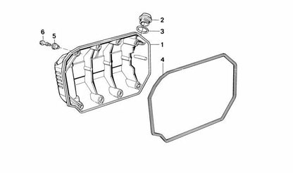 Casquillo OEM 11141460934 für BMW K75, K75 RT, K100, K100 LT, K100 Rs. Originaler BMW Motorrad.