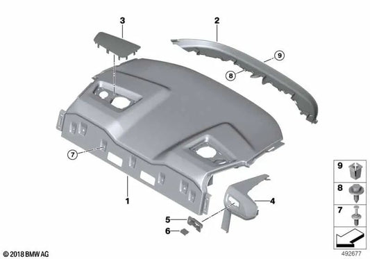 Mistura de proteção para BMW F92, G15 (OEM 51467479680). BMW original