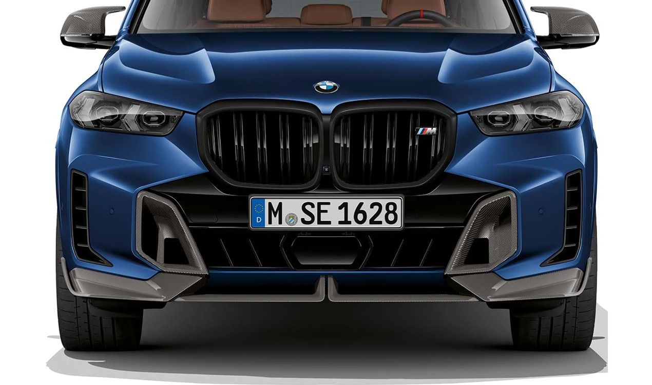 Alerón delantero M Performance OEM 51195A4DEF9 para BMW G05 (X5), G18 (i4). Original BMW.
