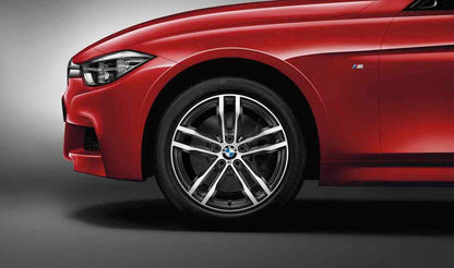 M alloy wheels Doppelspeiche 704 for BMW 3 Series F30, F31 4 Series F32, F33, F36 (OEM 36117856710). Original BMW