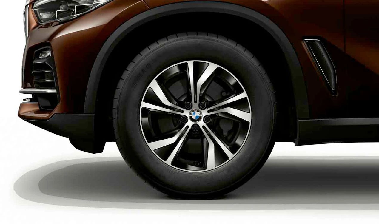 689 cerchi in lega di turbina per BMW X5 G05 (OEM 36116883751). BMW originale.