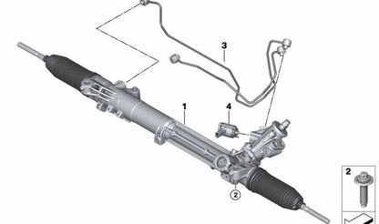 Servotronic Module OEM 32106788212 for BMW (E81, E82, E87, E88, E90, E91, E92, E93, E60, E61, F07, F10, F11, E63, E64, F06, F12, F13, F01, F02, F04, E84, E83, E53, E70, F15, E71, F16). Genuine BMW.