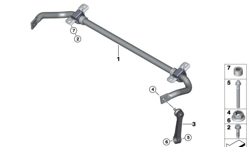 OEM -Trennscheibe 07146896294 für BMW G80, G80N, G81 und G81N. Original BMW Stück.