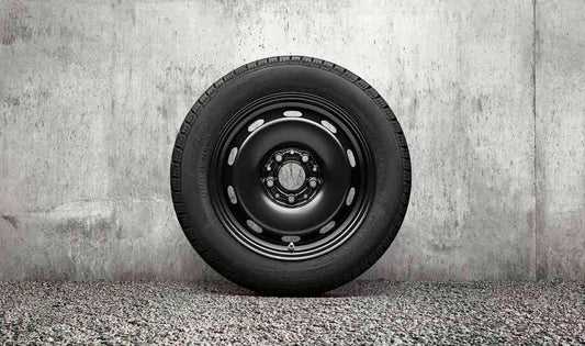 Juego completo de ruedas de invierno OEM 10026695B para MINI Cooper R50, R52, R53... y más. Original MINI.