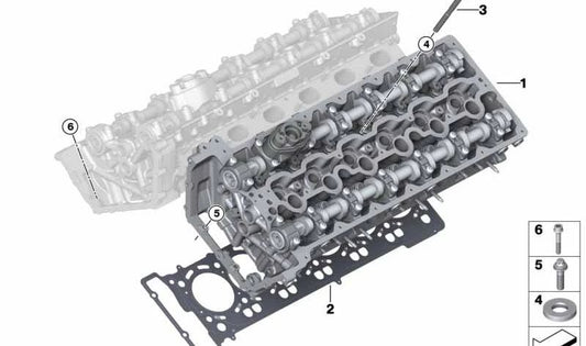 Vis cylindrique autobloante pour BMW G12, G12N (OEM 071199369). BMW d'origine.