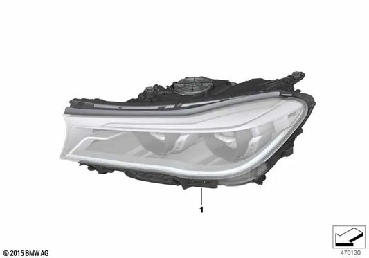 Faro avec lumière laser gauche pour BMW G11, G12 (OEM 63117451855). BMW d'origine