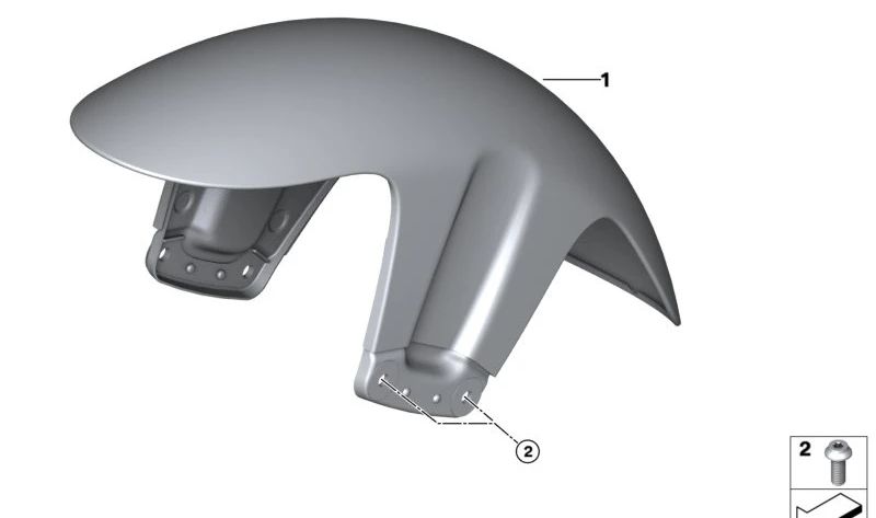 Bullone cilindrico OEM 46639908452 per moto BMW R 1200 GS, F 750 GS, R 18... e altro ancora. BMW Motorrad originale.