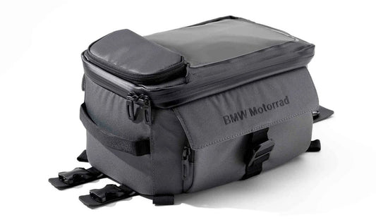 Bolsa sobredepósito OEM 77452471175 para BMW Motorrad S 1000 XR, F 900 R, F 900 XR. Original BMW Motorrad.