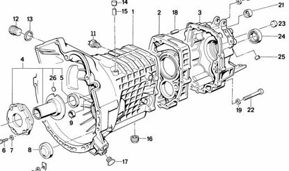 Válvula de ventilación OEM 23131224084 para BMW E21, E30, E28, E34, E24, E23, E31, Z1. Pieza original BMW.