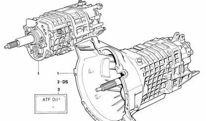 Juego de juntas sin asbesto OEM 23129065642 para BMW E12, E28, E24, E23. Compatible con múltiples cajas de cambio manuales de 4 y 5 marchas. Original BMW.