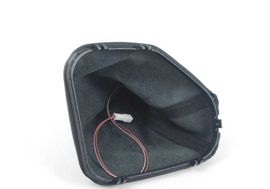 Leather gear leather cover with OEM lighting 25112282204 for BMW E39. Original BMW.
