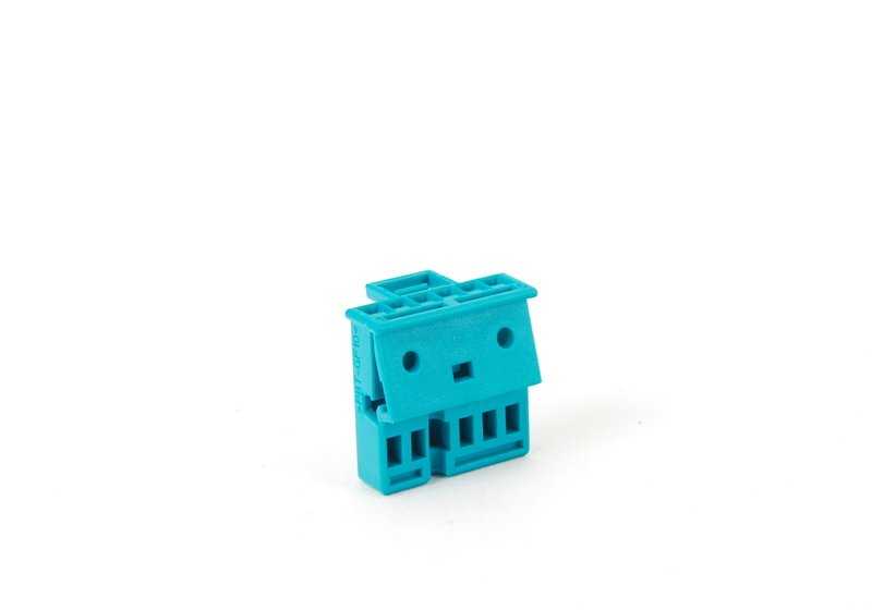 Uncoded socket housing for BMW E81, E82, E87, E88, F40, F44, G87, E90, E91, E92, E93, G20, G21, G28, G80, G81, G22, G23, G26, G82, G83, G60, G61, G68, G90, G14, G15, G16, E84, G45, E89, G29, and for MINI R56 (OEM 61136925586). Original BMW