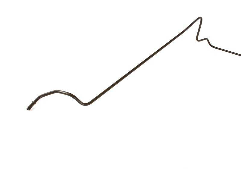 Tubo de ventilación de combustible OEM 16131177466 para BMW E30. Original BMW.