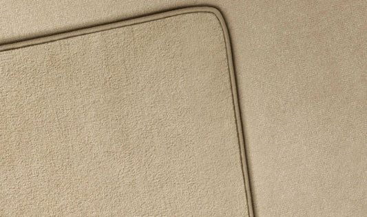 Beige OEM 51477056295 Carpets avant pour BMW Z4 E85, E86. BMW d'origine.