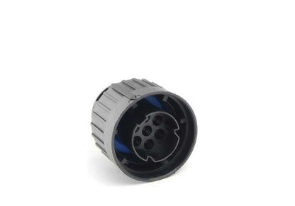 Conector eléctrico 7 pines OEM 12521718126 para BMW E30, E36, E34. Compatible con sistemas como inyección diésel, caudalímetros y sensores. Original BMW.