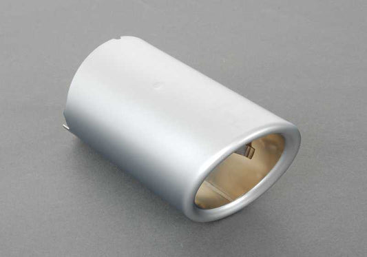 Oompost Aluminium Evelo -Embellidor OEM 18307577998 für BMW E82, E88, E84, E89. Original BMW.