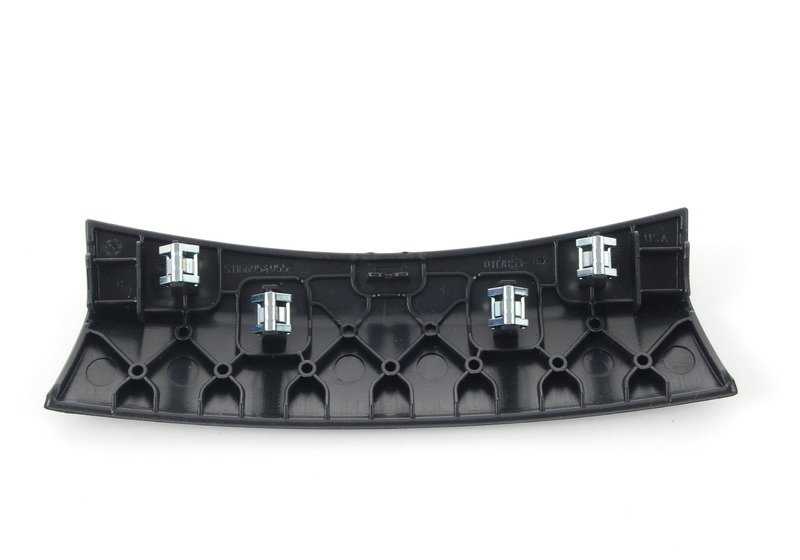 Embellecedor trasero superior negro OEM 51166954955 para BMW X5 {E70: 3.0d, 3.0sd, 3.0si, 4.8i, MGY01, MGY02}. Original BMW.