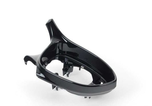 Anillo embellecedor negro brillo derecho OEM 51168045026 para BMW E92, E93. Original BMW.