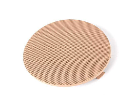 Visera de altavoz izquierda OEM 51418224387 Hellbeige para BMW Serie 3 E46 (1998-2005). Original BMW.