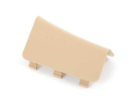 Recubrimiento izquierdo beige OEM 51476967917 para BMW X5 E70, E70 LCI (2006-2013). Original BMW.