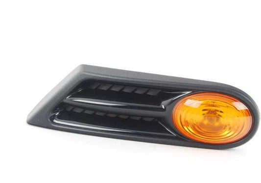 Intermitente adicional amarillo izquierdo OEM 63137260201 para MINI R56, R55, R57, R58, R59. Original MINI.