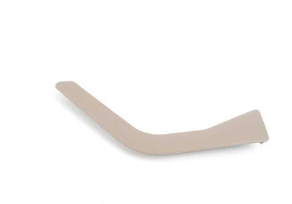 Right side cover Central console Simile beige leather OEM 51168412376 for BMW 5 F10 series, F11, F18. Original BMW.