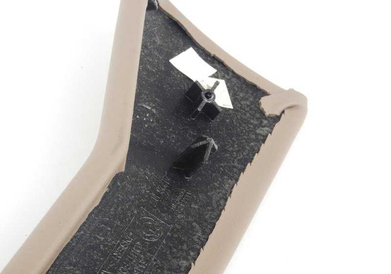 Revestimento de console em couro símile OEM 51168412375 para BMW E36, Z3. BMW original.