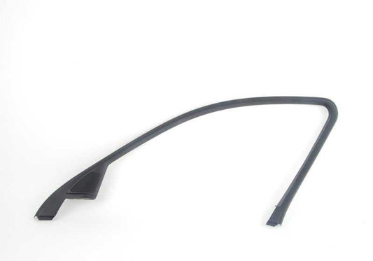 Moldura marco ventana puerta delantera derecha OEM 51337033628 para BMW E60 y E61. Original BMW.
