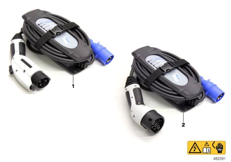 Carregue o cabo para BMW F45, U06, F30, G20, G21, G31, G11, G12, I01, I12, I15, I20, F48, F39, G01, F15, G05 (OEM 61446818636). BMW original