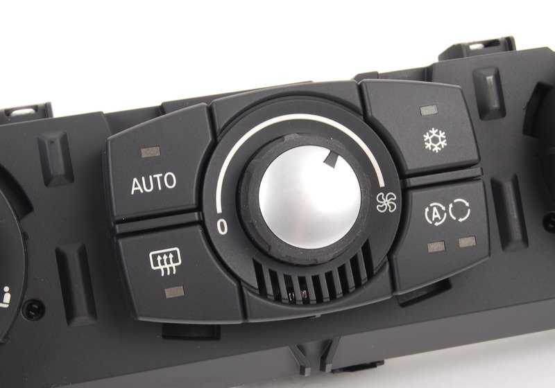 Panel de control climatizador automático OEM 64117891041 para BMW Z4 E85 {2.5i, 2.5si, 3.0si} (2006-2008). Original BMW.