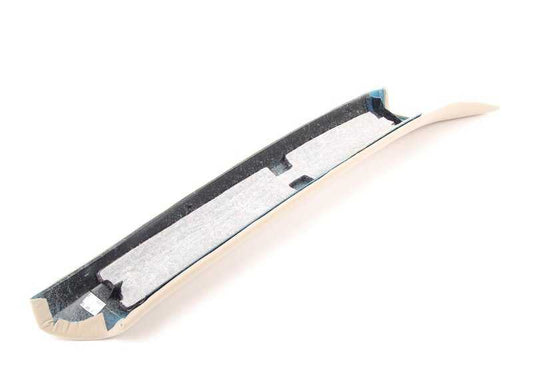 Tapa embellecedora izquierda del parabrisas OEM 51438160251 para BMW E31 840Ci, 840i, 850CSi. Compatible con modelos de 1992 a 1999. Original BMW.