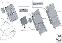 Telematic Communication Box OEM 84109362851 para BMW F20, F22, F30, F32, F10, F06, i3, X1, X3, X5… y más. Original BMW.