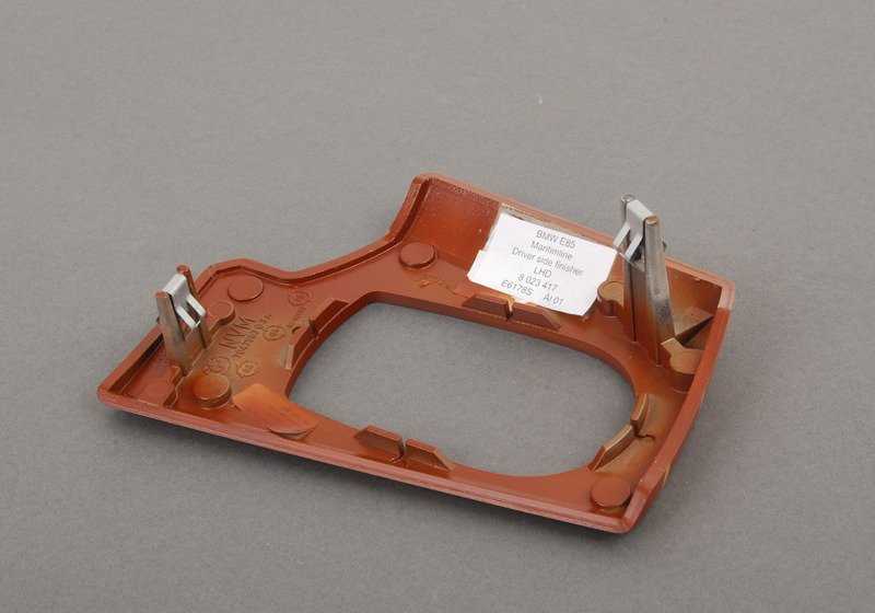 Maritim wood dashboard left side OEM 51458023417 for BMW E85, E86. Original BMW.