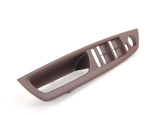 Links Moldo Central Console OEM 51416975783 für BMW X5 E70, E70N. Original BMW.