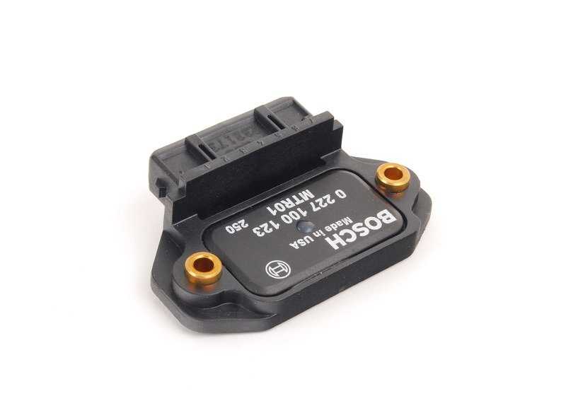 Módulo de encendido transistorizado OEM 12141266702 para BMW E21, E30, E12, E28, E24, E23. Original BMW.