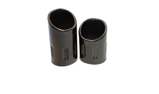 Black exhaust molding 63x53 mm Oem 82129404731 for BMW 3 E36 328i (1995–1998). Original BMW.