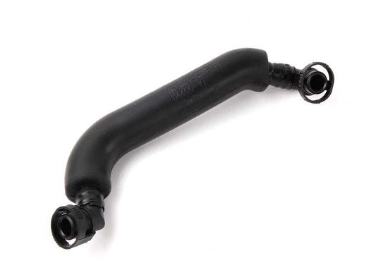 Tubo de ventilación sin válvula de presión OEM 11617547185 para BMW E60, E61, E63, E64, E65, E66, E53. Original BMW.
