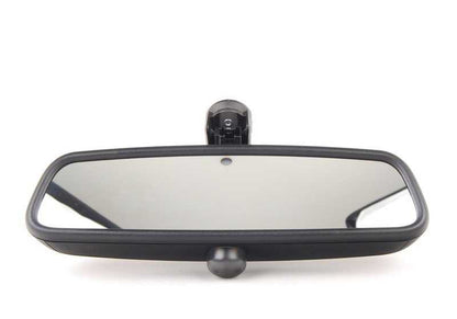 Espejo retrovisor interior con antideslumbramiento automático, luz LED y mando a distancia OEM 51169134440 para BMW E90, E91, E92, E93, E63, E64, E65, E66, E83, E70, E72. Original BMW.