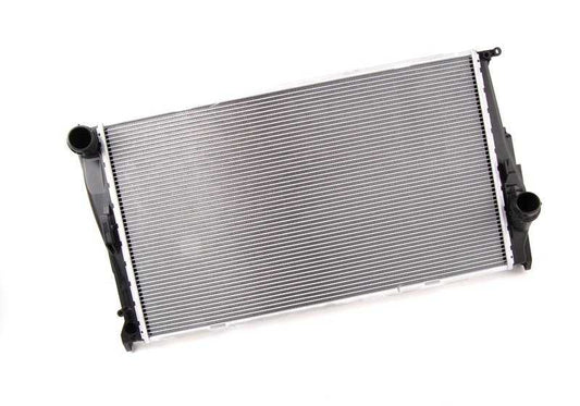 Radiador de refrigerante OEM 17117558480 para BMW E82, E88, E90, E90N, E91, E91N, E92, E92N, E93, E93N, E84, E89. Original BMW.