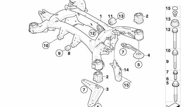 Protector anti-gravilla derecho OEM 33316776982 para BMW E70, E71. Original BMW.