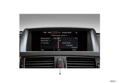 Silenciador adicional traseiro OEM 18308593762 para BMW X3 G01 xDrive20d, sDrive18d (2017-2021). BMW genuíno.